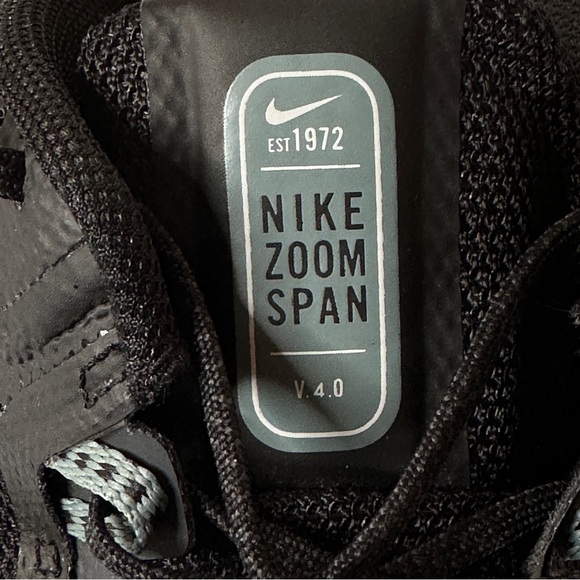 Nike Zoom Span V4.0 Men’s 9.5 EU43 Black DC8996-006 - Picture 8 of 10